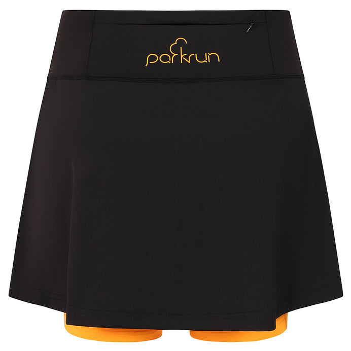 parkrun Apricot Women's Skort - Black/Apricot