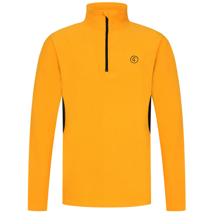 parkrun Men's 1/4 Zip Micro Fleece Top
