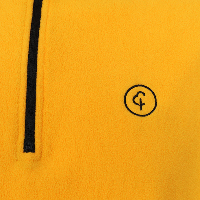 parkrun Men's 1/4 Zip Micro Fleece Top