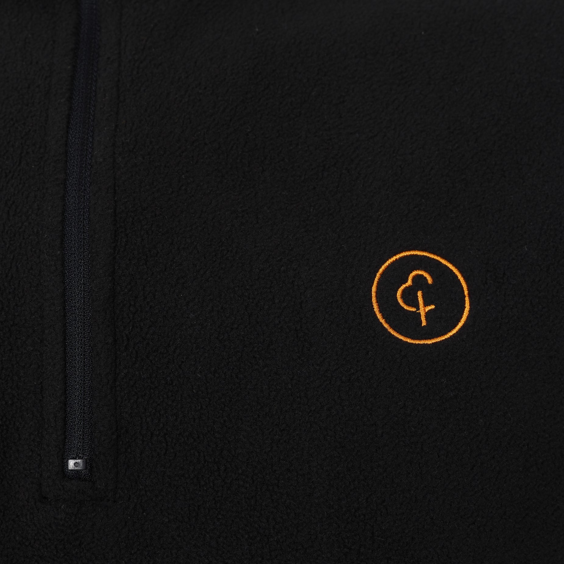 parkrun Men's 1/4 Zip Micro Fleece Top