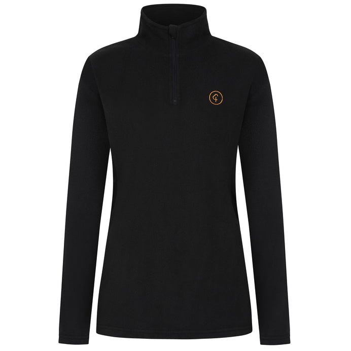parkrun Women's 1/4 Zip Micro Fleece Top