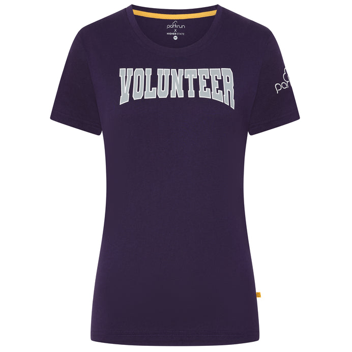 parkrun Women's Cotton Volunteer T-Shirt