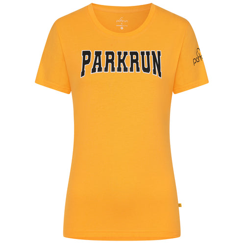 parkrun Women's Collegiate Logo T-Shirt
