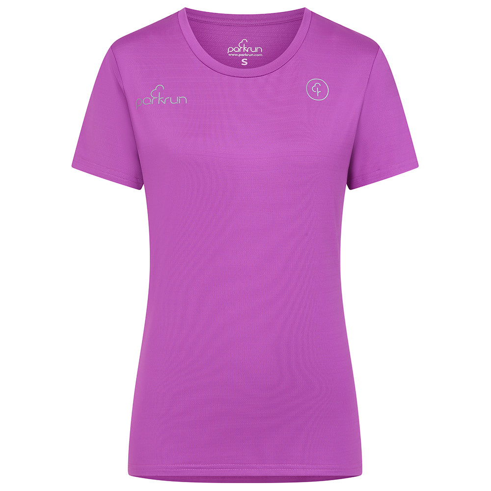 parkrun Milestone Women's Volunteer T-Shirt 800