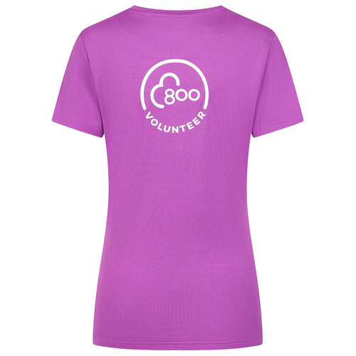 parkrun Milestone Women's Volunteer T-Shirt 800