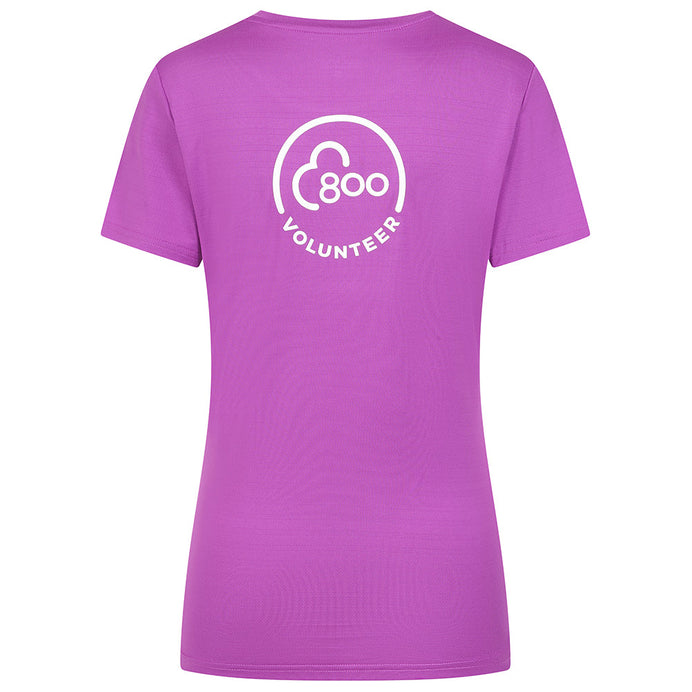 parkrun Milestone Women's Volunteer T-Shirt 800