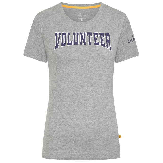 parkrun Women's Cotton Volunteer T-Shirt