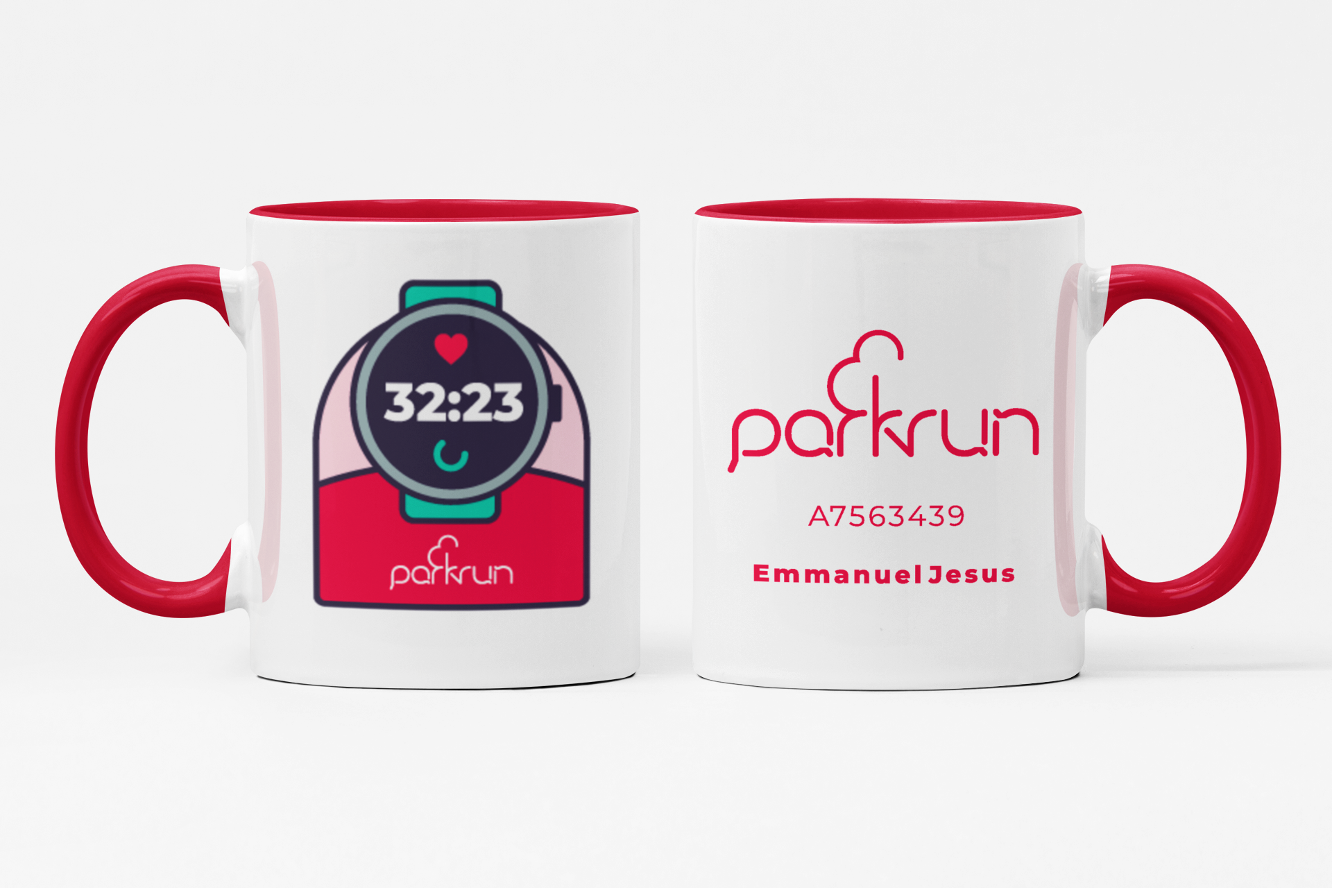 parkrun Palindrome Challenges Mug