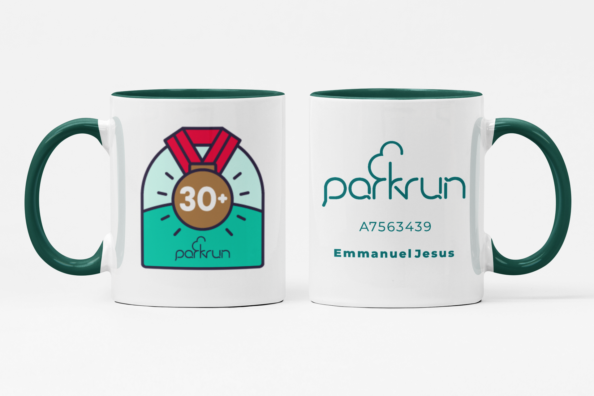 parkrun obsessive 30 Challenges Mug