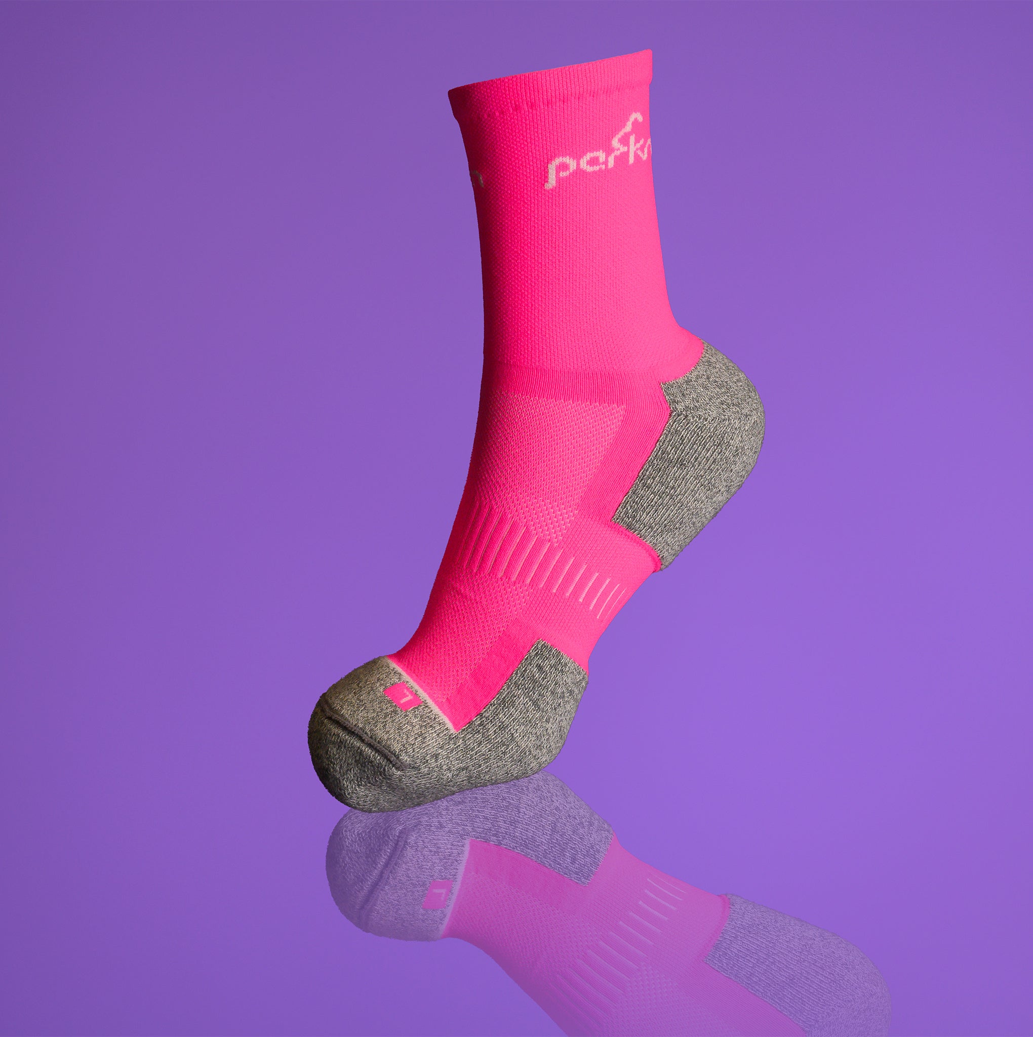 Half Crew Socks - Pink