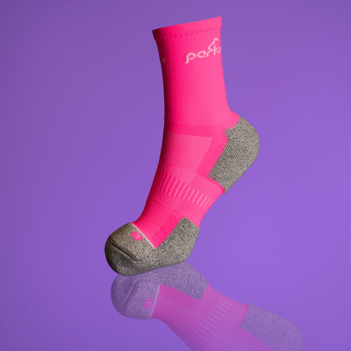 Half Crew Socks - Pink