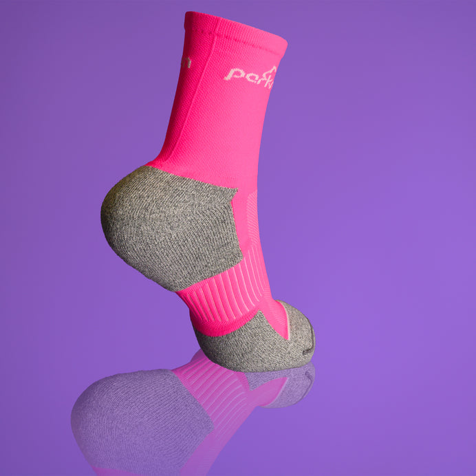 Half Crew Socks - Pink