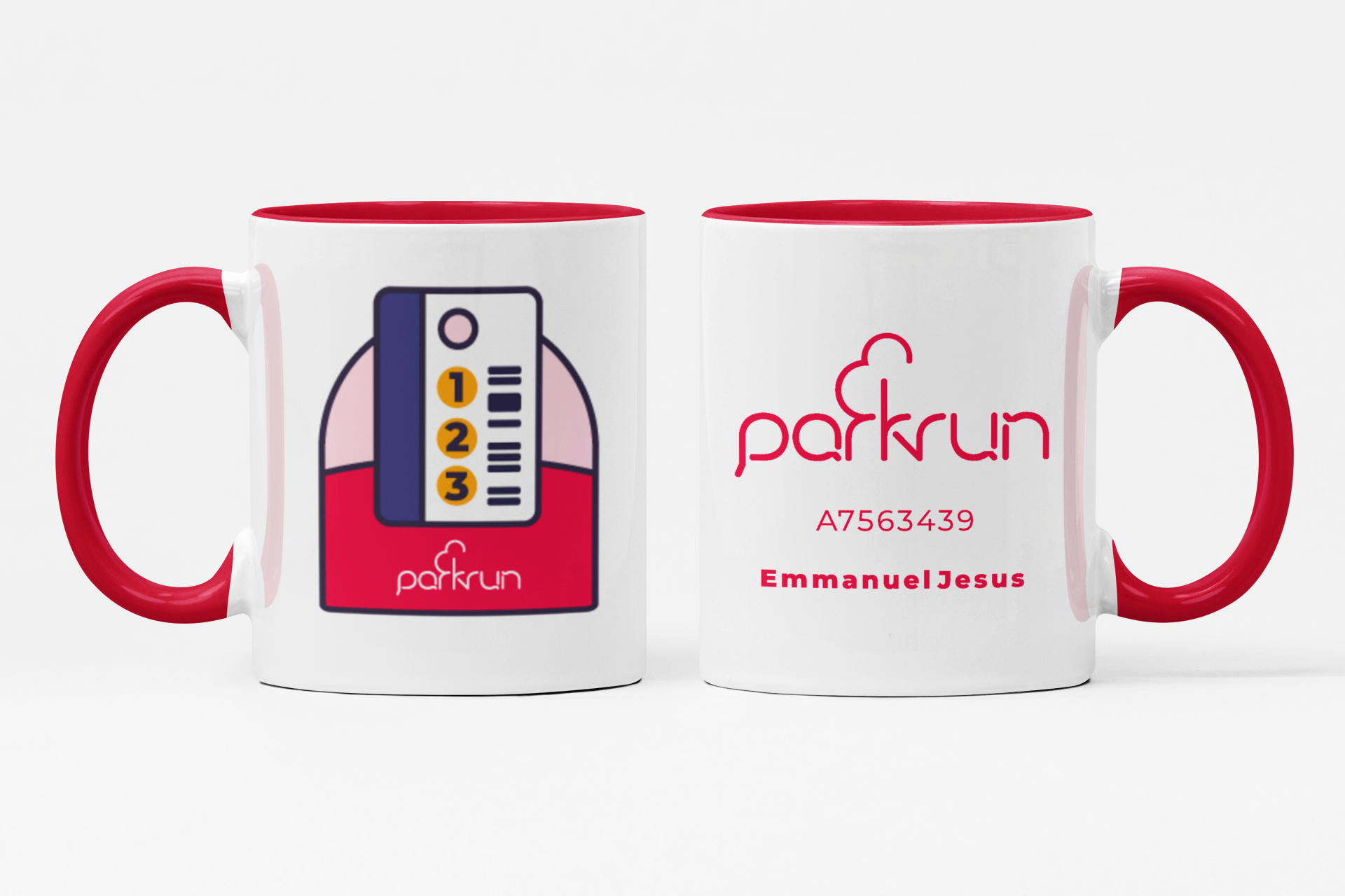 parkrun Position Bingo Challenges Mug