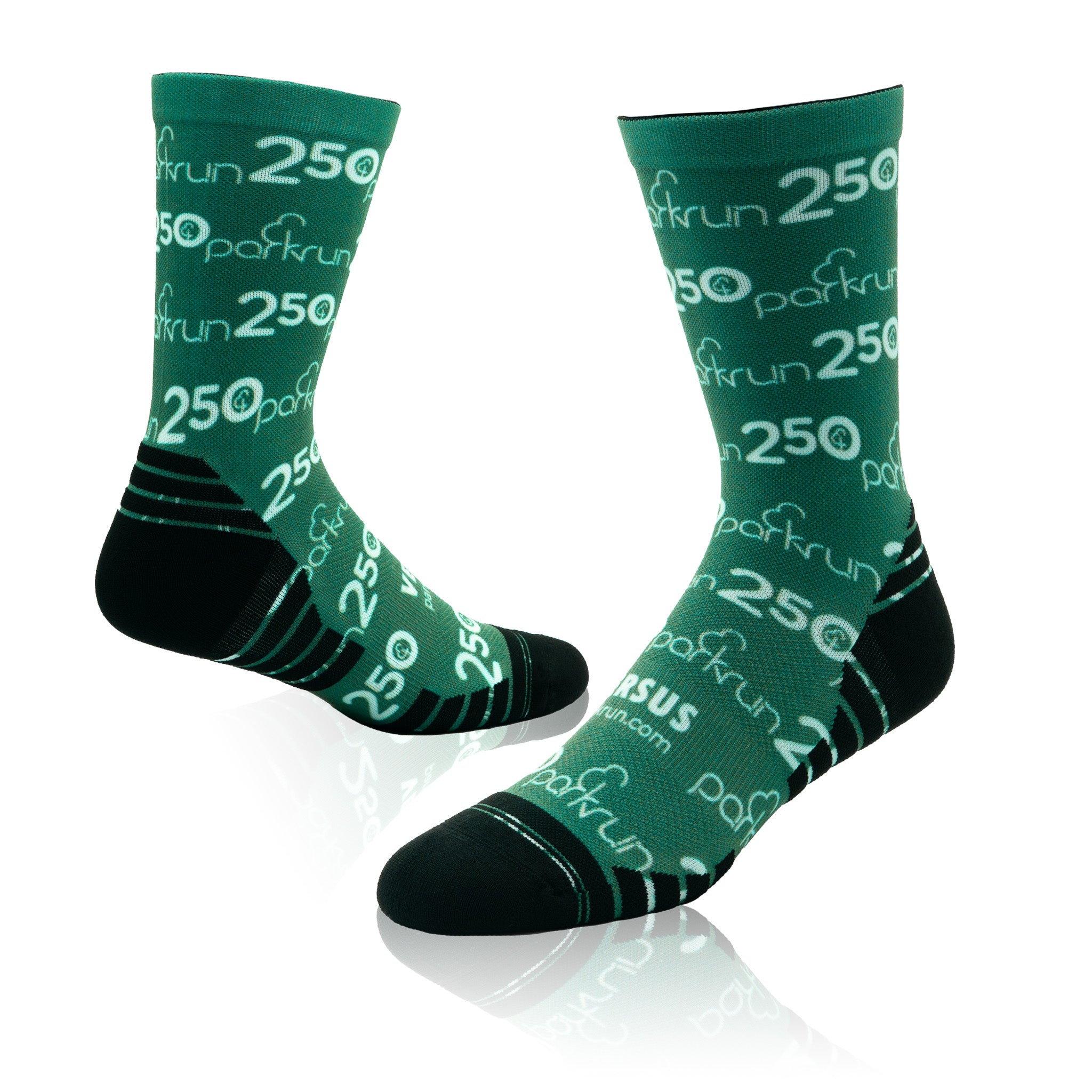 parkrun Milestone 250 Walk/Run Socks
