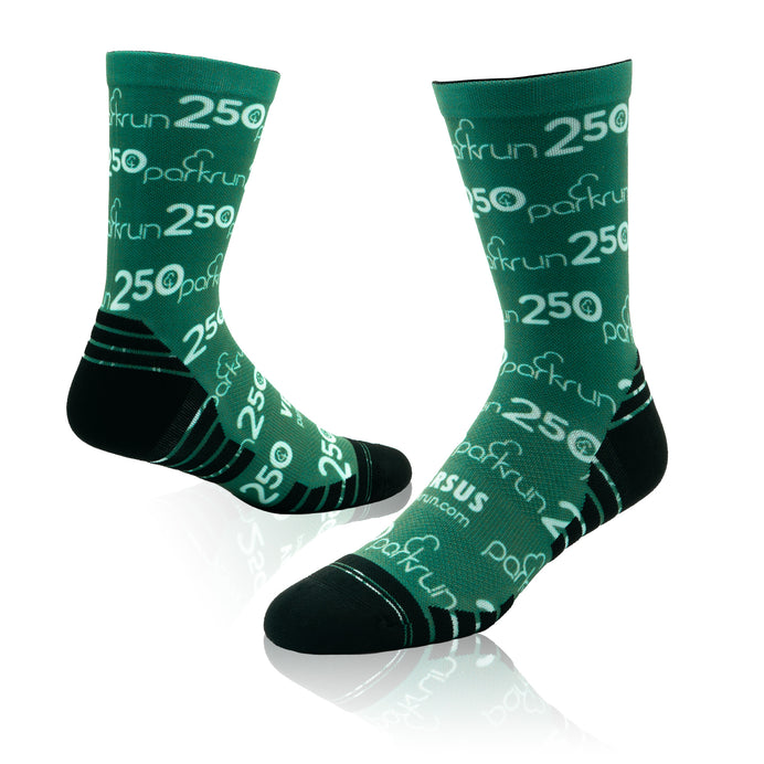 parkrun Milestone 250 Walk/Run Socks