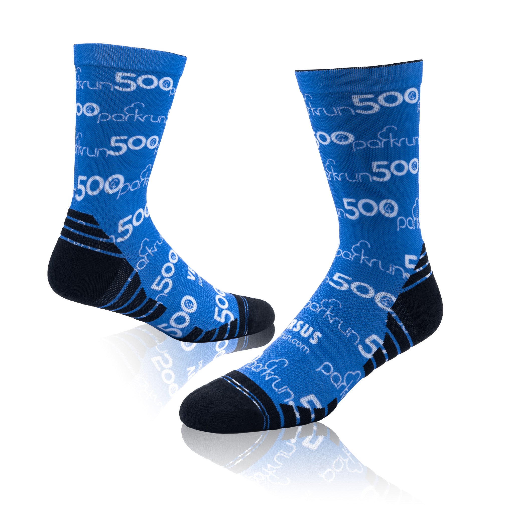parkrun Milestone 500 Walk/Run Socks