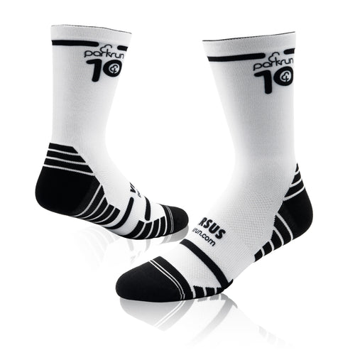 parkrun Milestone 10 Walk/Run Socks
