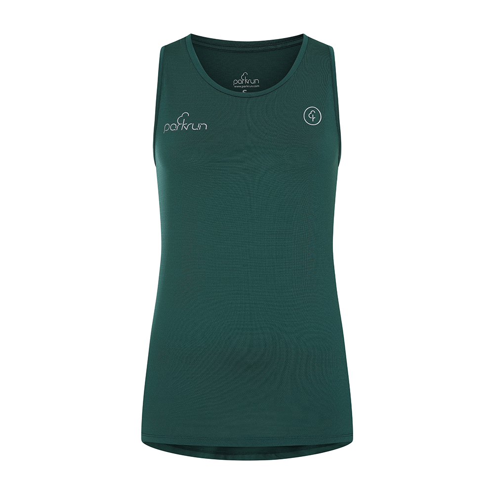 parkrun Milestone Women's Volunteer Singlet 250