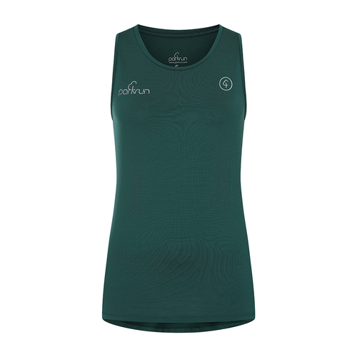 parkrun Milestone Women's Volunteer Singlet 250