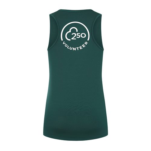 parkrun Milestone Women's Volunteer Singlet 250