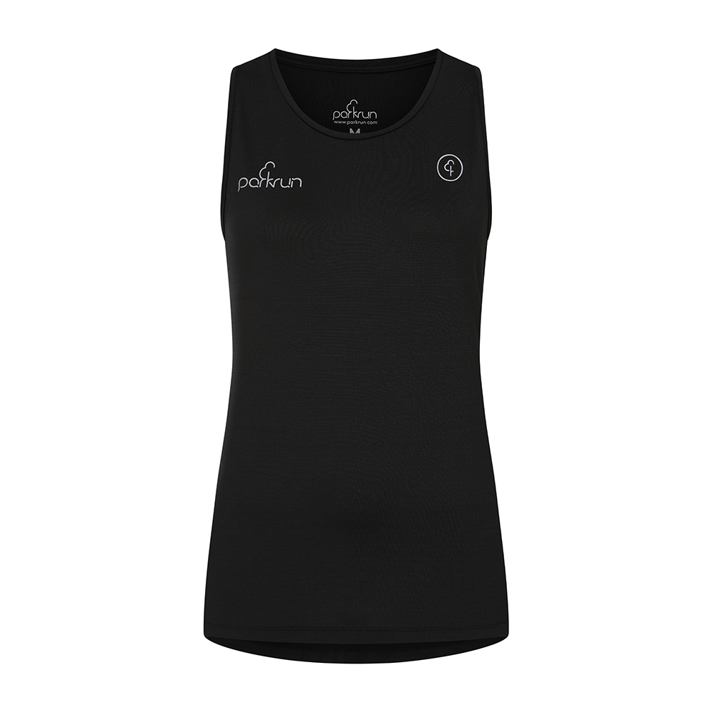 parkrun Milestone Women's Volunteer Singlet 100