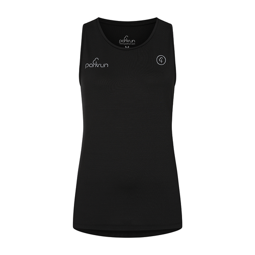 parkrun Milestone Women's Volunteer Singlet 100