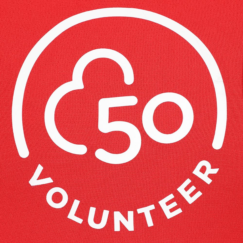 parkrun Milestone Women's Volunteer Singlet 50