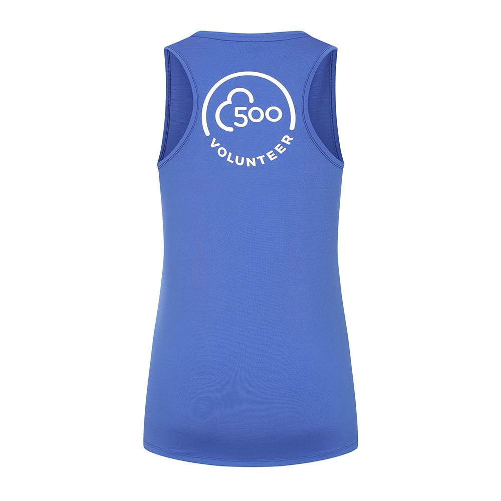 parkrun Milestone Women's Volunteer Singlet 500