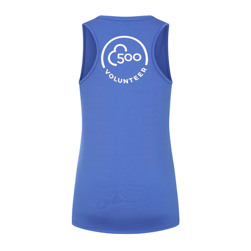 parkrun Milestone Women's Volunteer Singlet 500