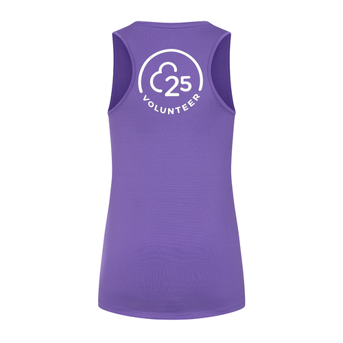 parkrun Milestone Women's Volunteer Singlet 25
