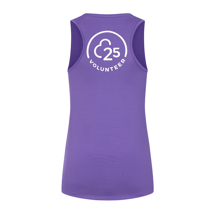 parkrun Milestone Women's Volunteer Singlet 25