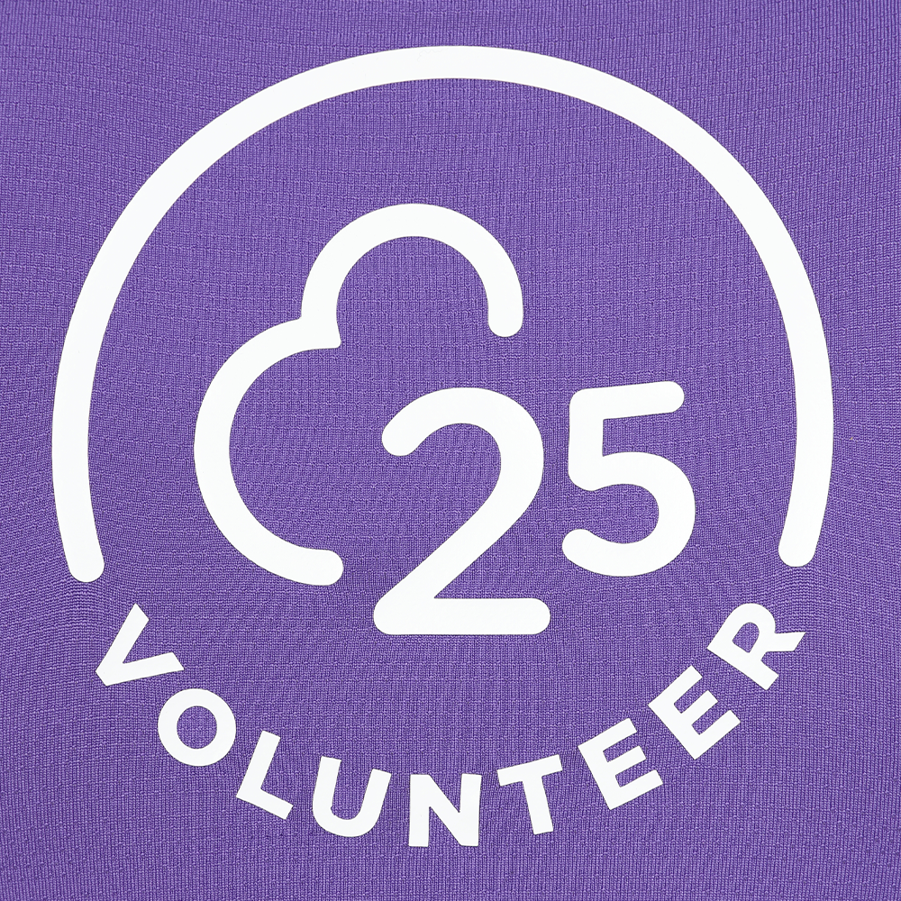 parkrun Milestone Women's Volunteer Singlet 25