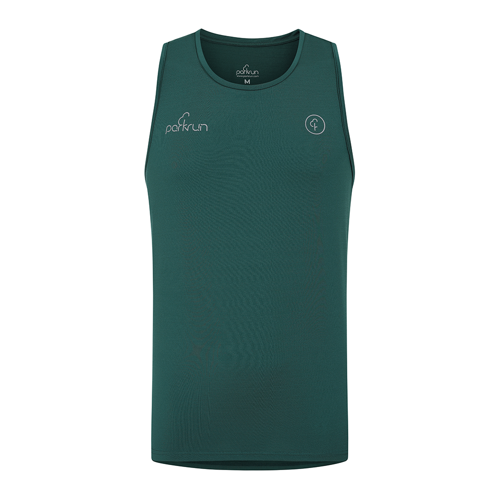 parkrun Milestone Men's Volunteer Singlet 250