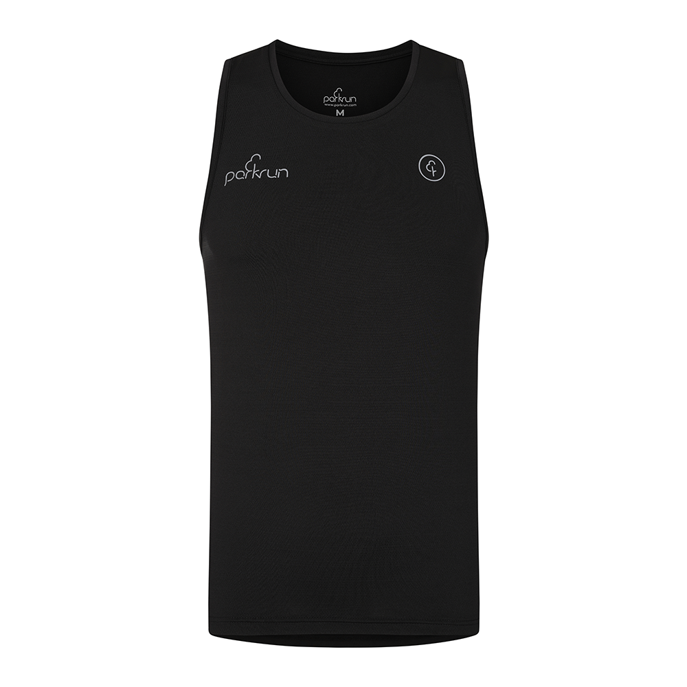 parkrun Milestone Men's Volunteer Singlet 100
