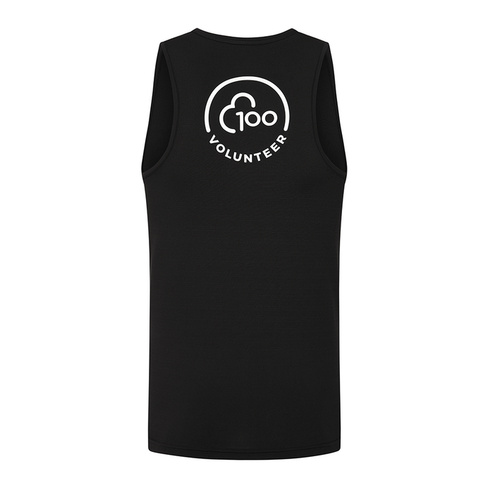 parkrun Milestone Men's Volunteer Singlet 100