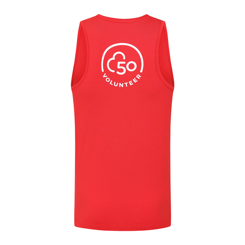 parkrun Milestone Men's Volunteer Singlet 50