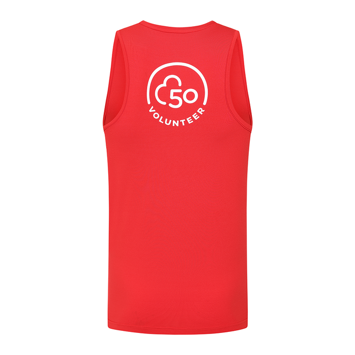 parkrun Milestone Men's Volunteer Singlet 50