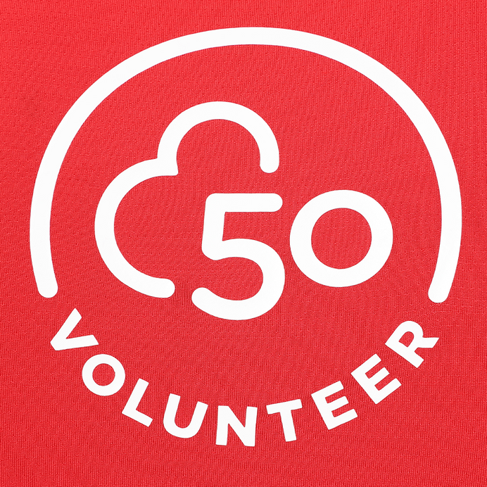 parkrun Milestone Men's Volunteer Singlet 50