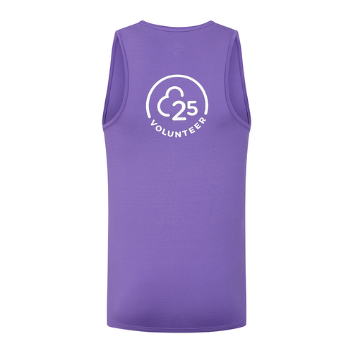 parkrun Milestone Men's Volunteer Singlet 25