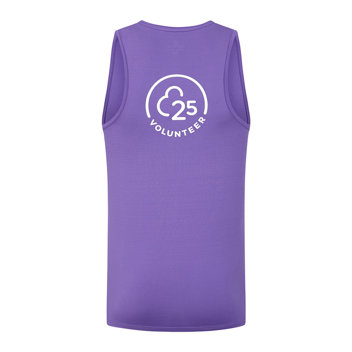 parkrun Milestone Men's Volunteer Singlet 25