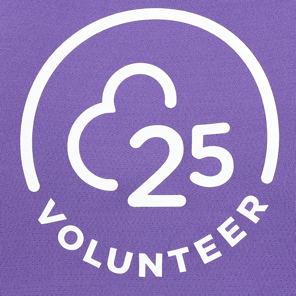 parkrun Milestone Men's Volunteer Singlet 25