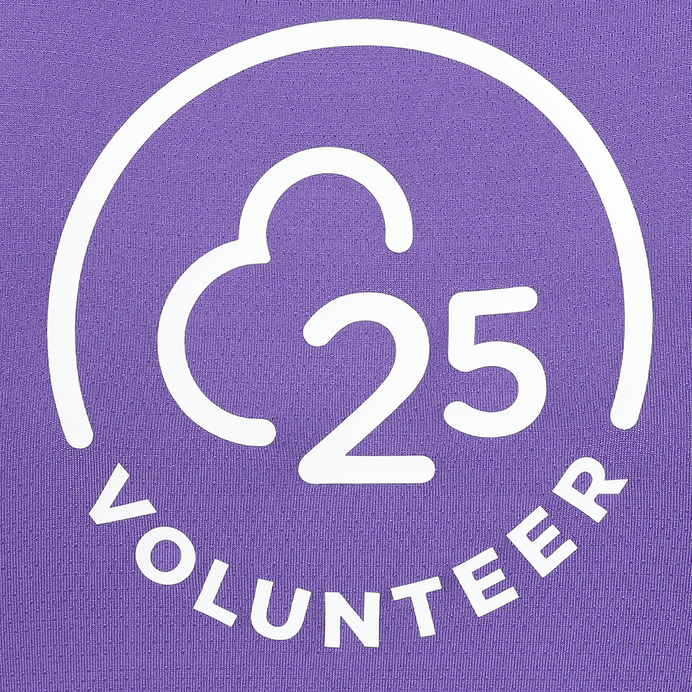 parkrun Milestone Men's Volunteer Singlet 25