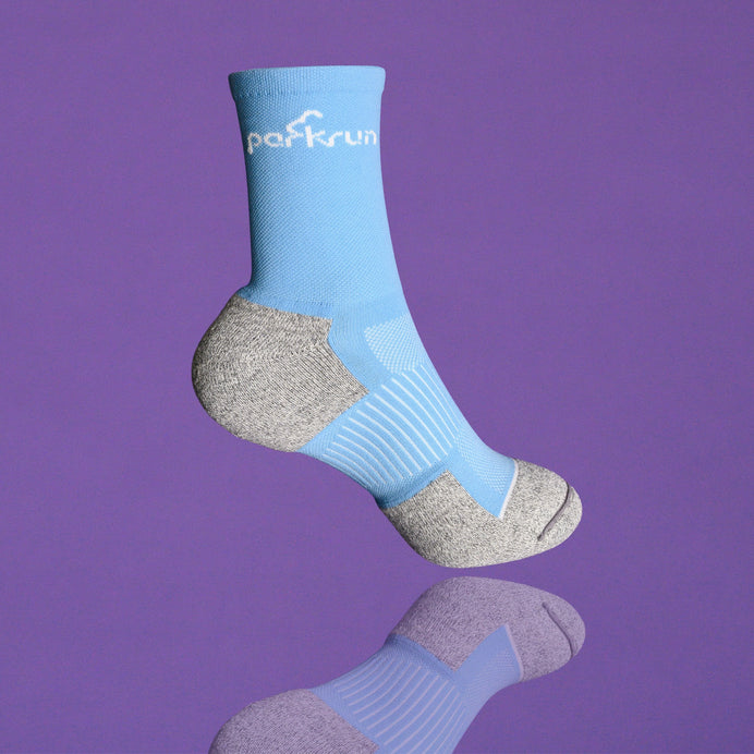 Half Crew Socks - Sky Blue