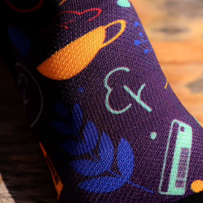 Crew Length parkrun Patterned Socks