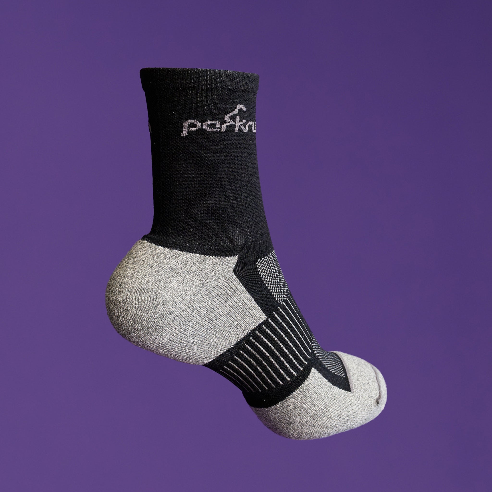 Half Crew Socks - Black