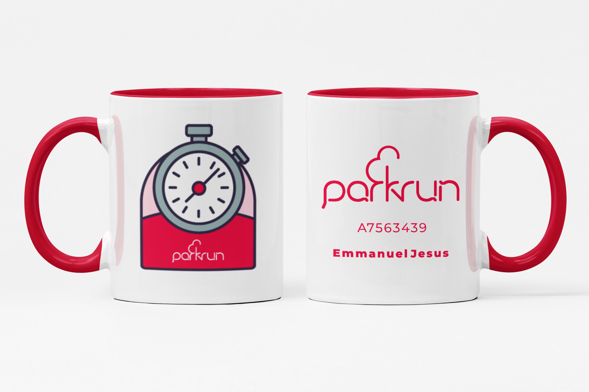 parkrun Stopwatch Bingo Challenges Mug