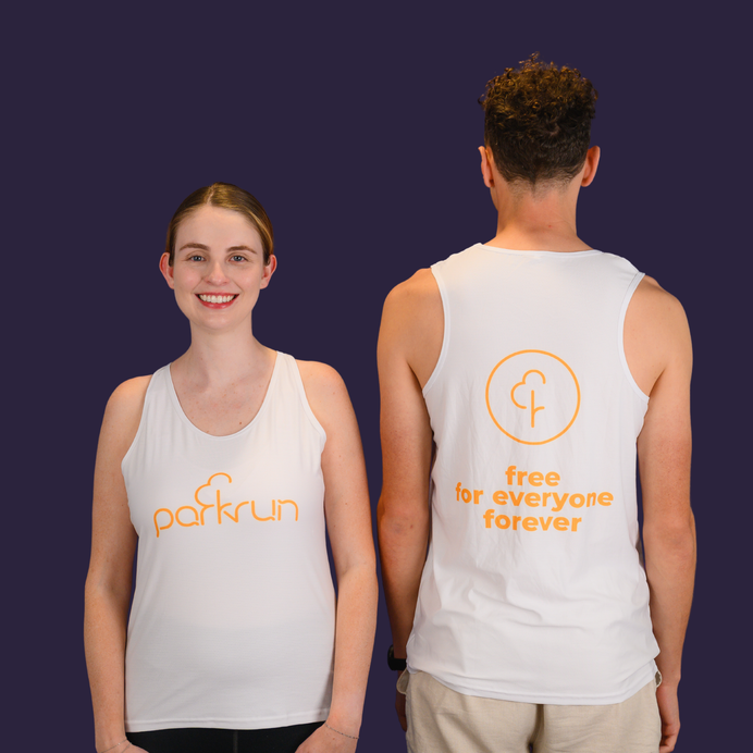 parkrun Women's Singlet - White