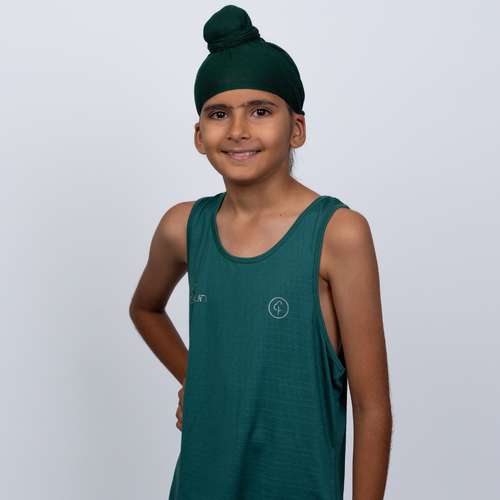 parkrun Milestone Men's Singlet 250 - Green
