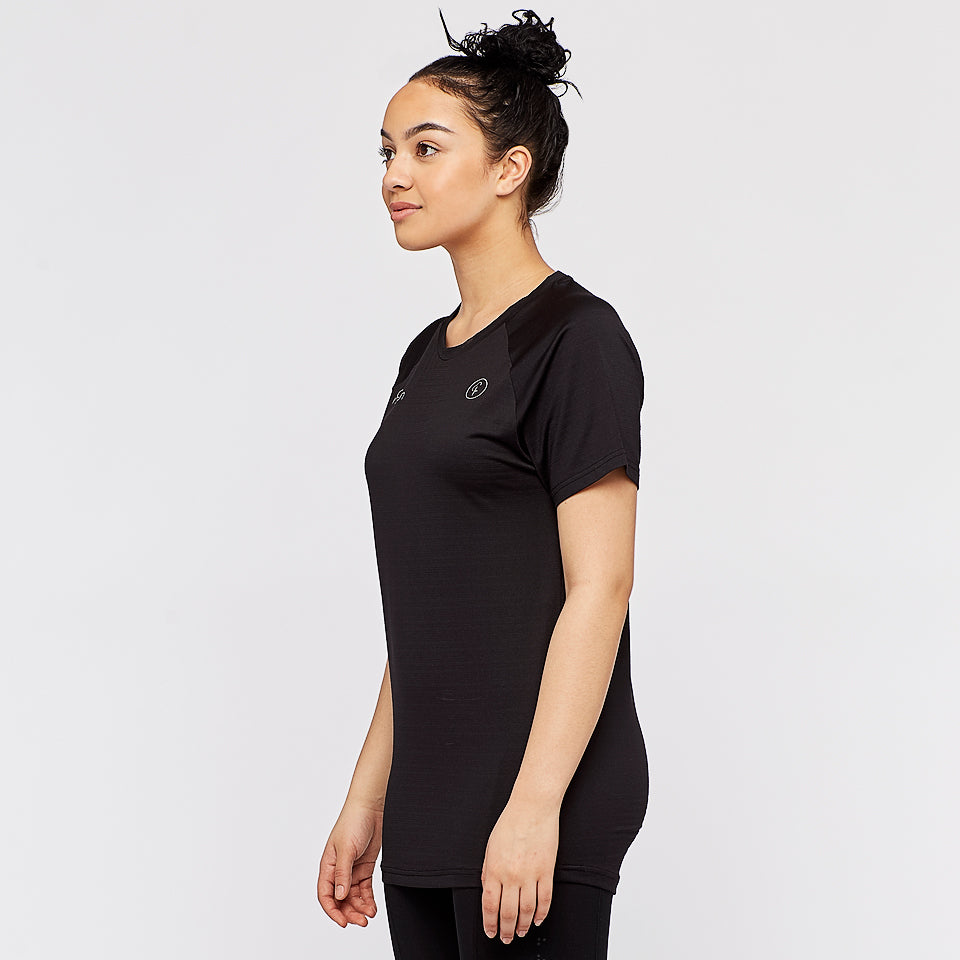 parkrun Milestone Women's T-Shirt 100 - Black