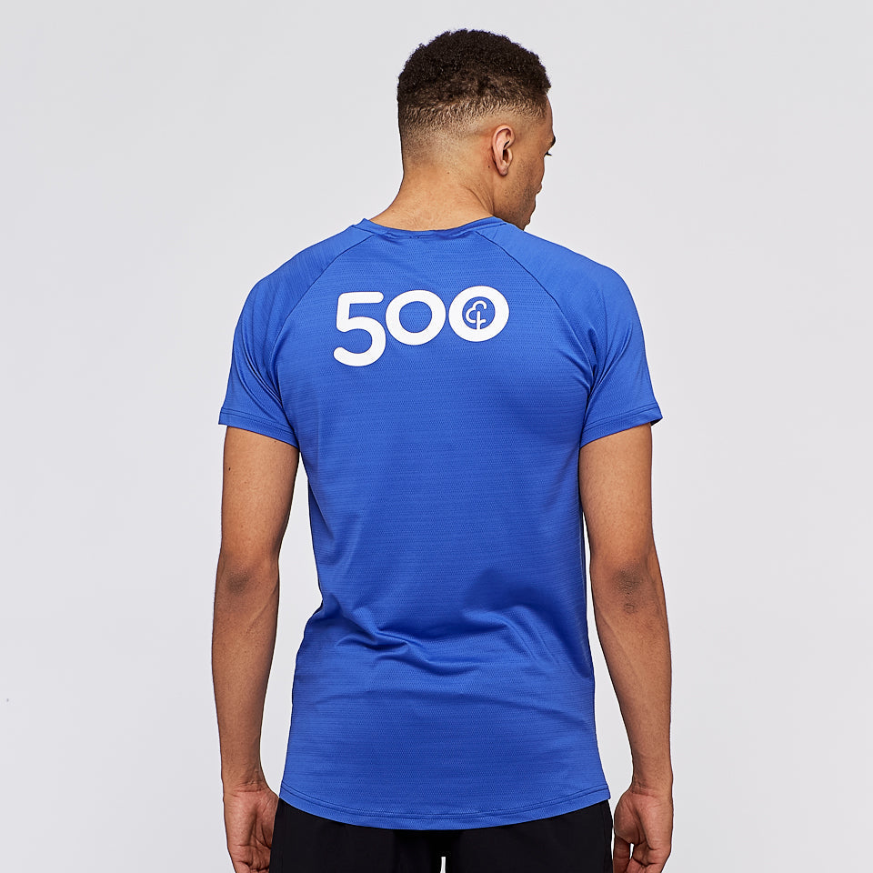parkrun Milestone Men's T-Shirt 500 - Blue